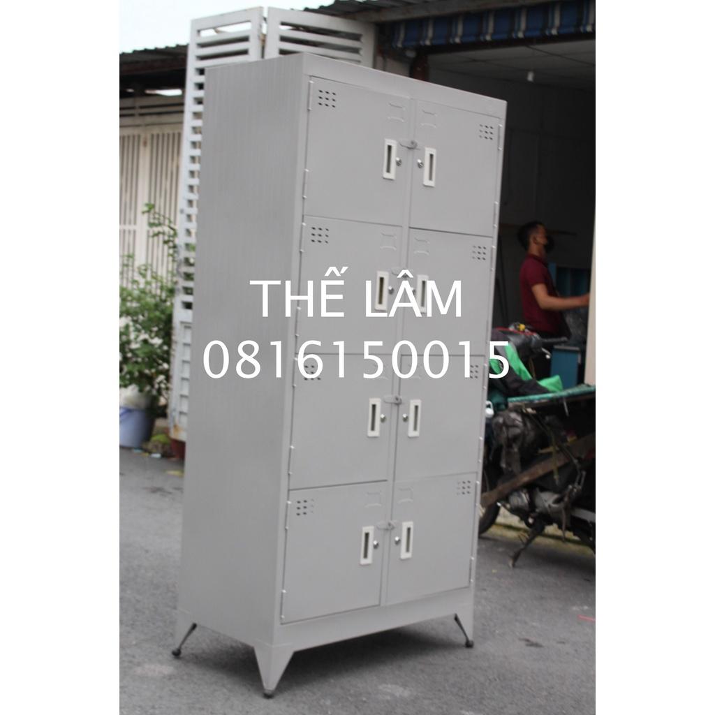 TỦ HỒ SƠ - TỦ LOCKER 8 NGĂN DÀNH CHO VĂN PHÒNG CAO CẤP - SƠN TĨNH ĐIỆN CAO CẤP