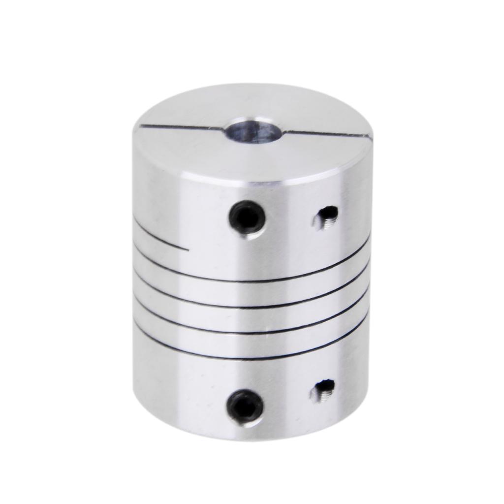 Stepper Motor Shaft Coupling Coupler Silver