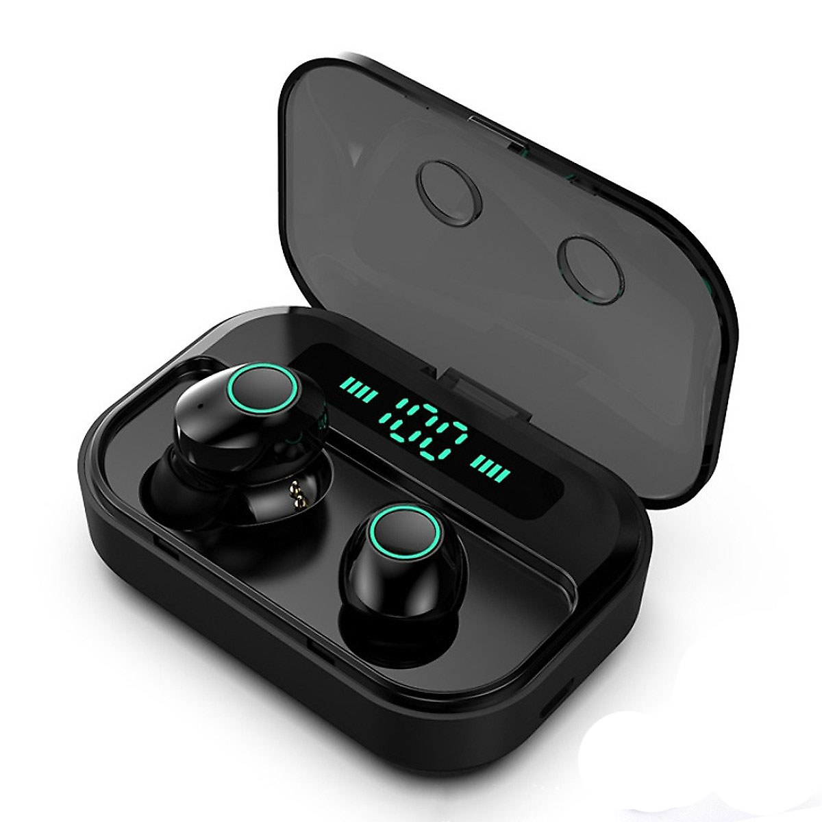 Tai Nghe Bluetooth ANNCOE Tezos M7 Chất Lượng Cao - Chống Nước IPX7 - Nghe 90h - Tích Hợp Micro - Tự Động Kết Nối - Tương Thích Cao Cho Tất Cả Điện Thoại - Hàng Chính Hãng