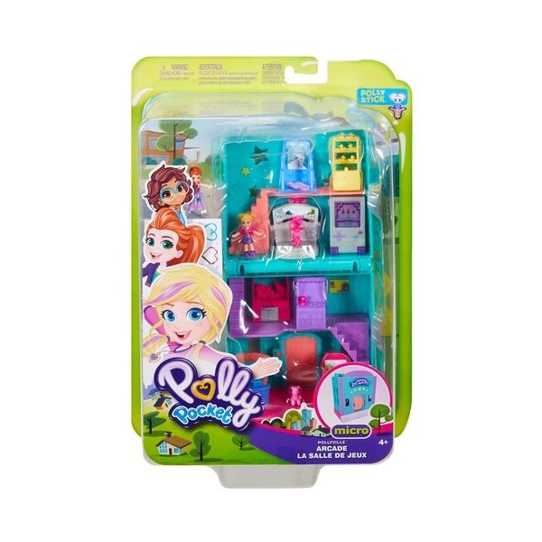 Đồ Chơi Bộ Phòng Chơi Giải Trí Của Polly Pocket GFP41/GGC29