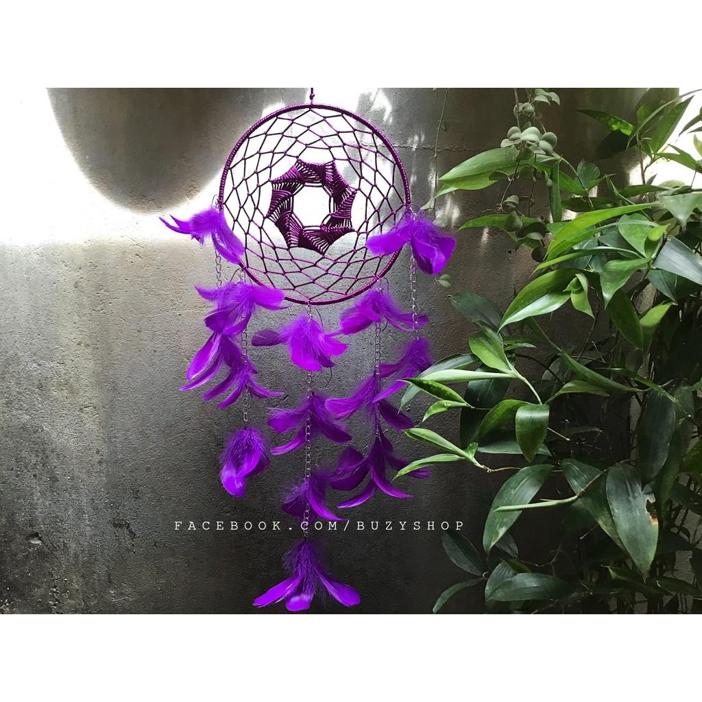 DREAMCATCHER- vòng đuổi bắt giấc mơ loại lớn (ngang 25cm/dài 75cm)- LÔNG VŨ (đợt 2)