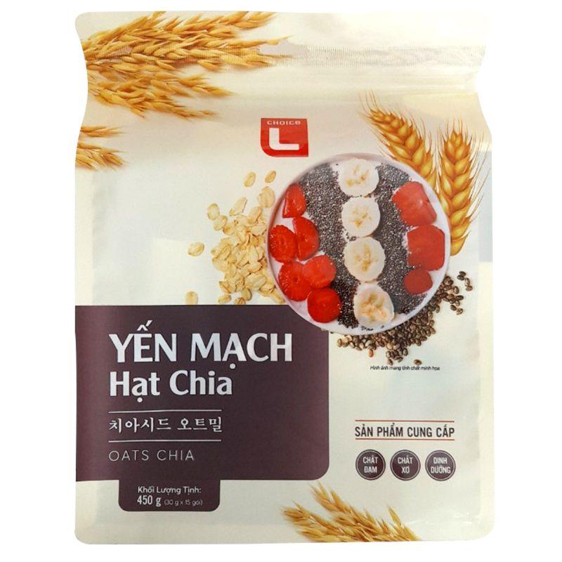Yến Mạch Hạt Chia Choice L Túi 450G -