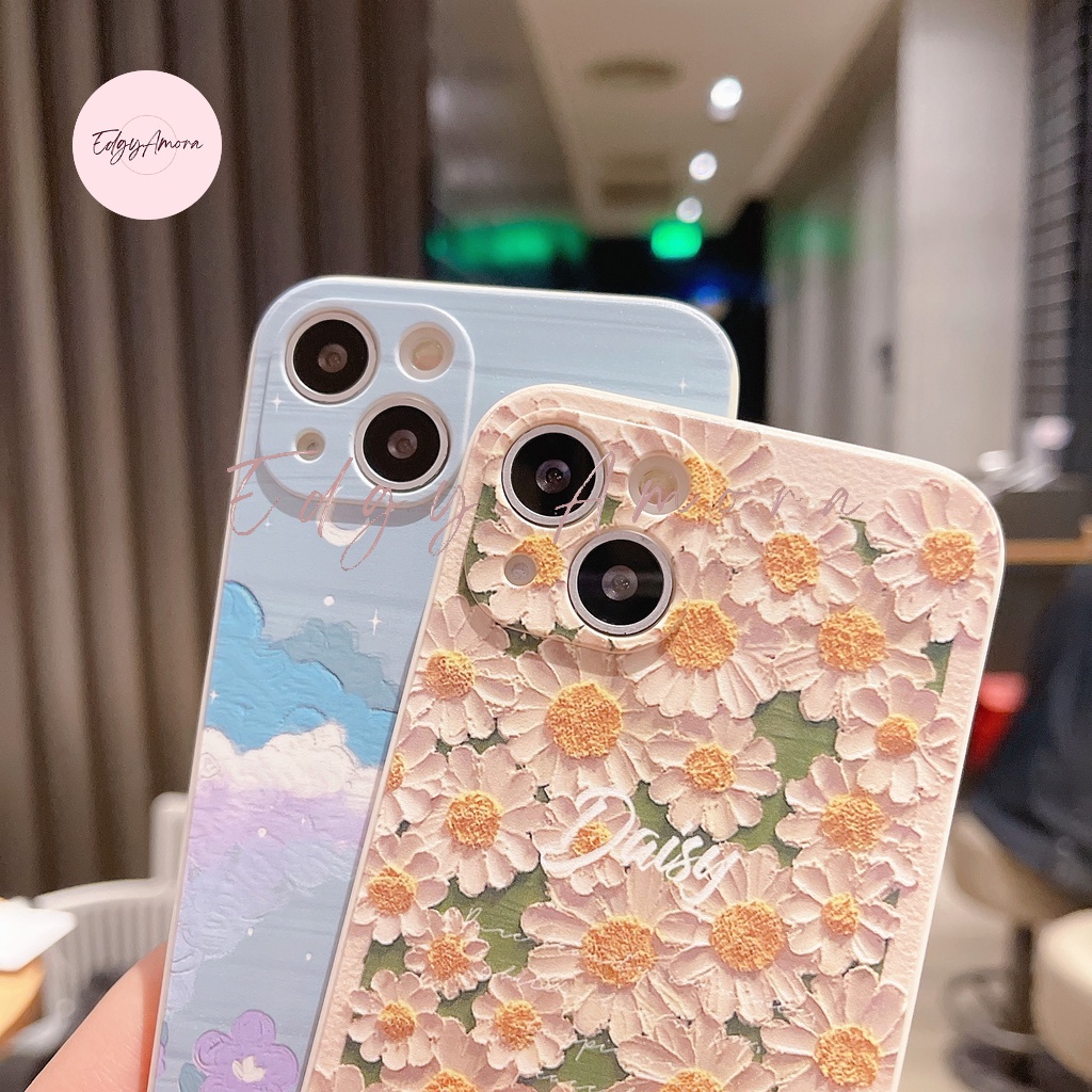 Ốp lưng Iphone chống sốc in hình hoa cúc dành cho Iphone 11 / Phone 11 Pro / Iphone 11 Pro Max / Iphone 12 / Iphone 12 Pro / Iphone 12 Pro Max / Iphone 13 / Iphone 13 Pro / IPhone 13 Pro Max / Iphone 14/ Iphone 14 Pro / Iphone 14 Pro Max