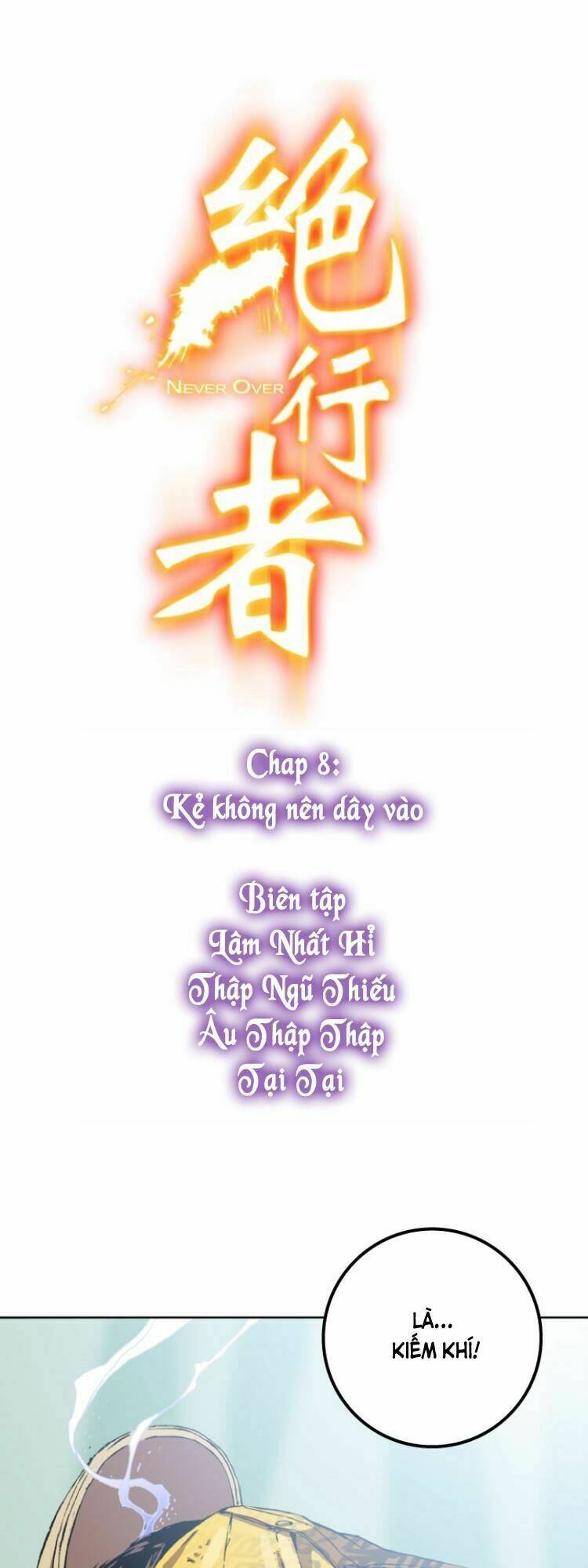 tuyệt hành giả (never over) chapter 8 2