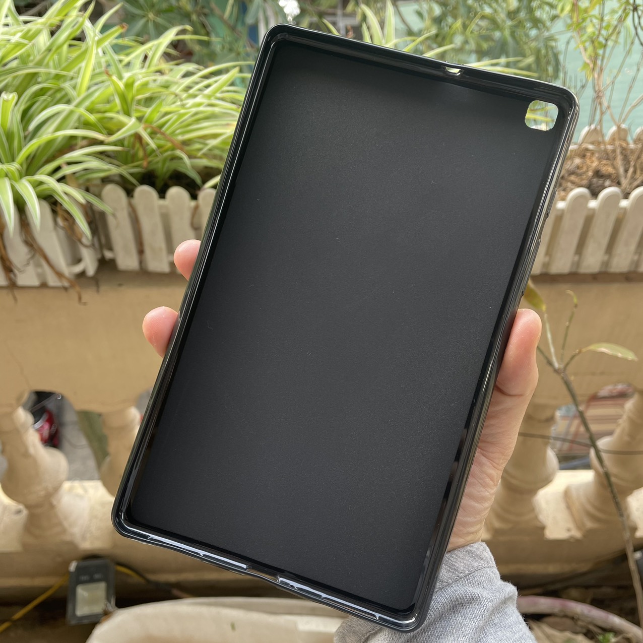 Ốp dẻo cho Samsung Galaxy Tab A8 2019 t295 - dẻo màu đen bóng