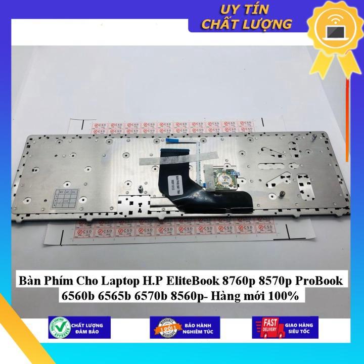 Bàn Phím Cho Laptop H.P EliteBook 8760p 8570p ProBook 6560b 6565b 6570b 8560p - Hàng Nhập Khẩu New Seal