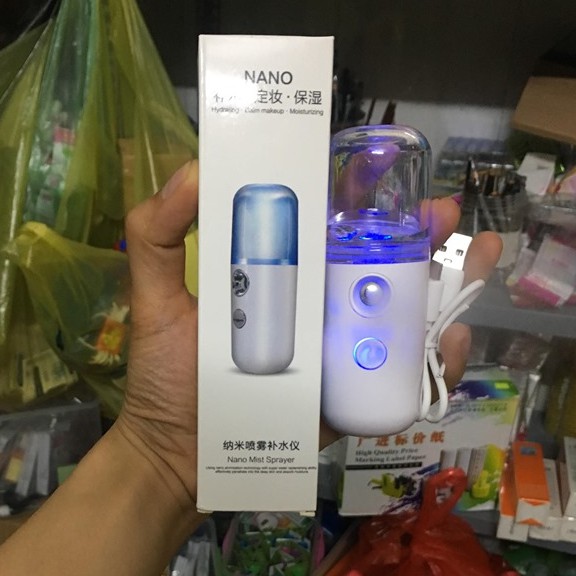 Máy Xịt Khoáng- Xông Hơi Cầm Tay MiNi Tiện Lợi