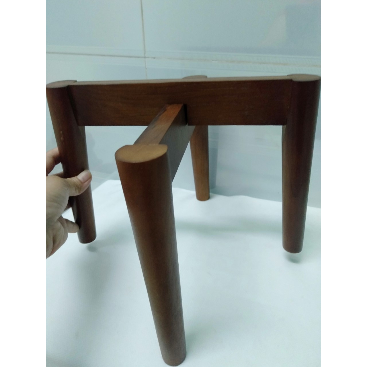 Giá Kệ Để Chậu Hoa, Đôn Để Chậu Hoa Cây Kiểng Kích Thước Rộng 25cm x Cao 19.5cm
