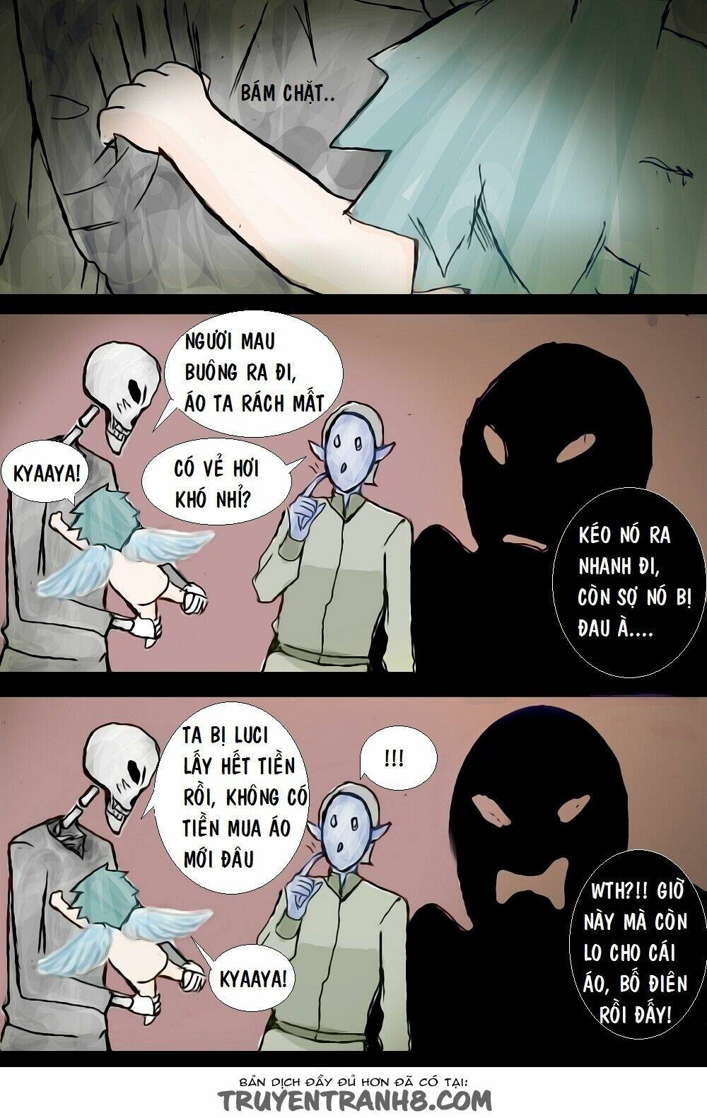 gia đình thần chết chapter 4 17