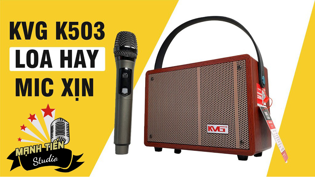 Loa karaoke KVG K5-30 - Loa xách tay mini du lịch tiện lợi - Tặng kèm 1 micro không dây - Đầy đủ kết nối Bluetooth, AUX, USB, TF card - Có thể thay thế loa trợ giảng - Vỏ gỗ cực đẹp, âm thanh trầm ấm, sắc nét - Hàng nhập khẩu