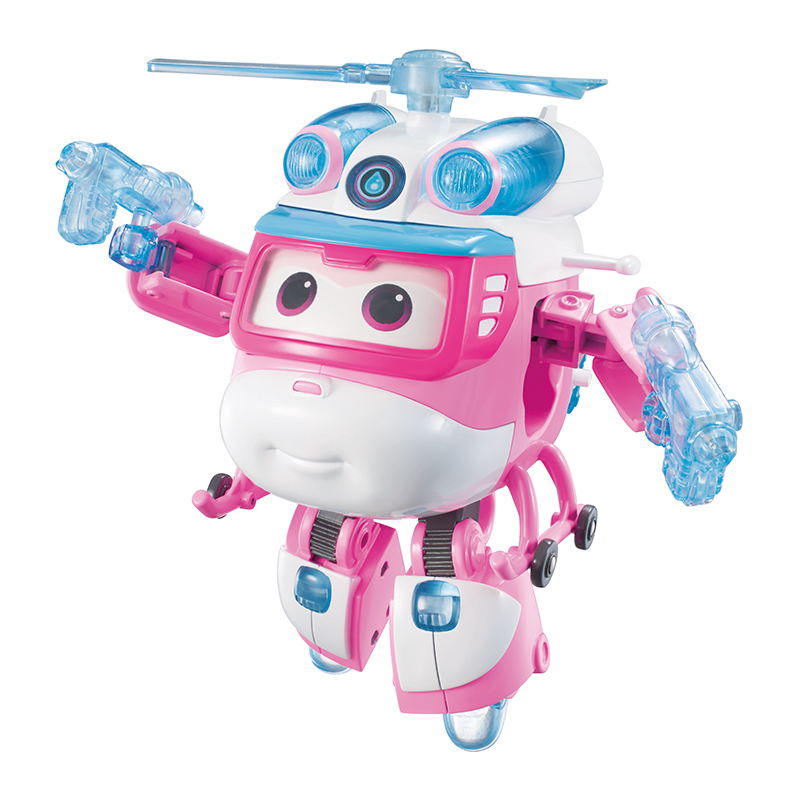 Đồ Chơi SUPERWINGS Robot Biến Hình Siêu Vệ Binh Dizzy Lốc Xoáy Có Đèn Và Âm Thanh YW760924