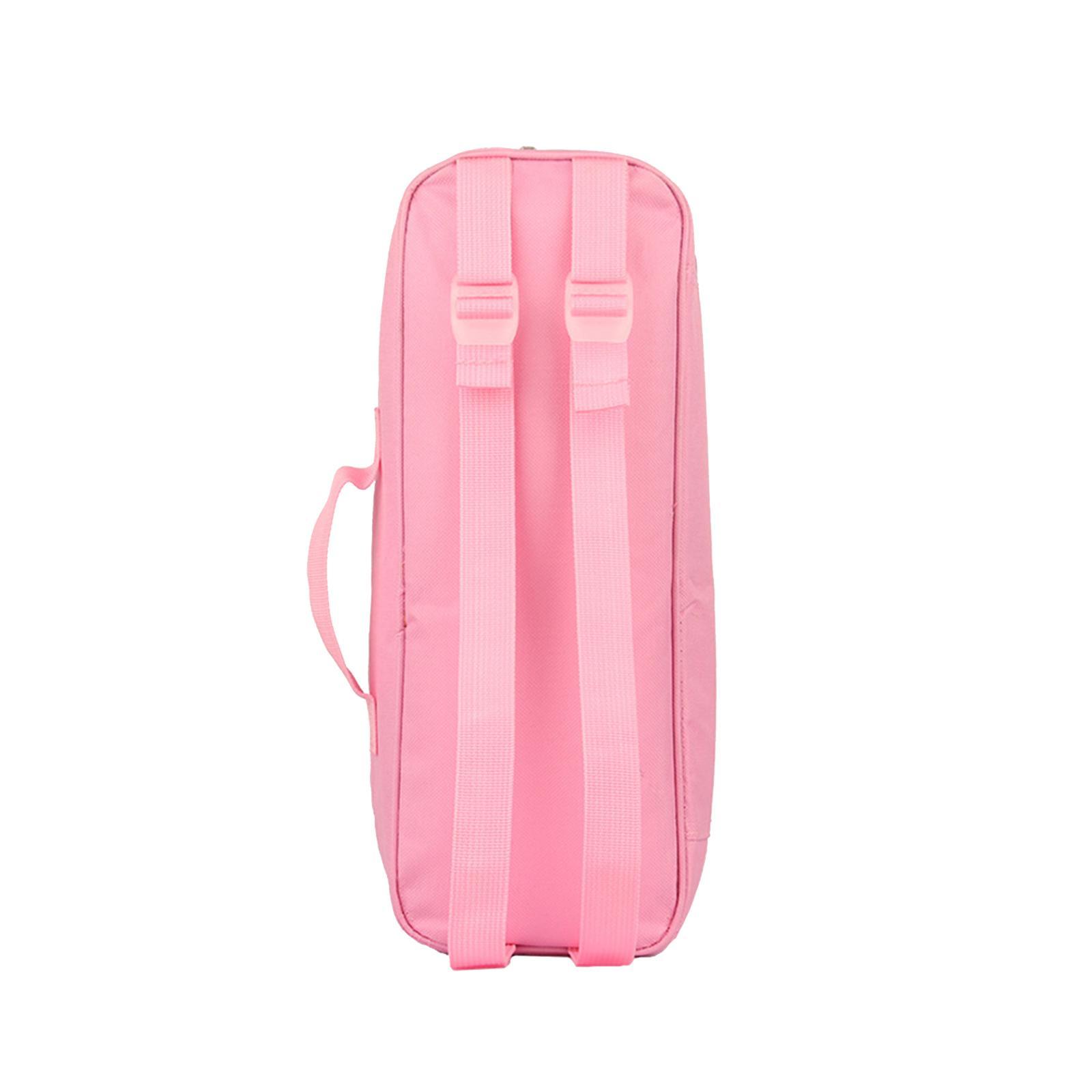 Doll Storage Bag Doll Toy Organizer with Clear Window Carrying Bag Suitcase Zipper Doll Case for 14'' Girl Doll Closet Wardrobe Makeovers