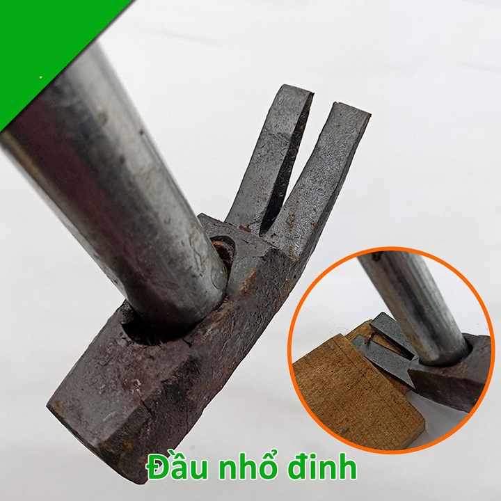 Búa đinh cán tuýp sắt hàn siêu bền