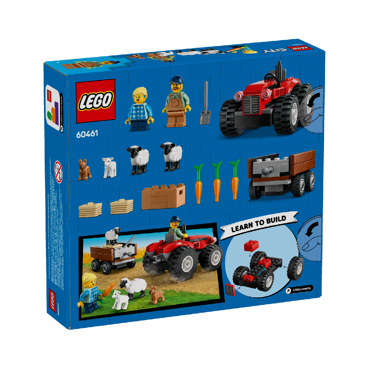 Đồ Chơi Lắp Ráp Xe Công Nông LEGO CITY 60461 (116 chi tiết)