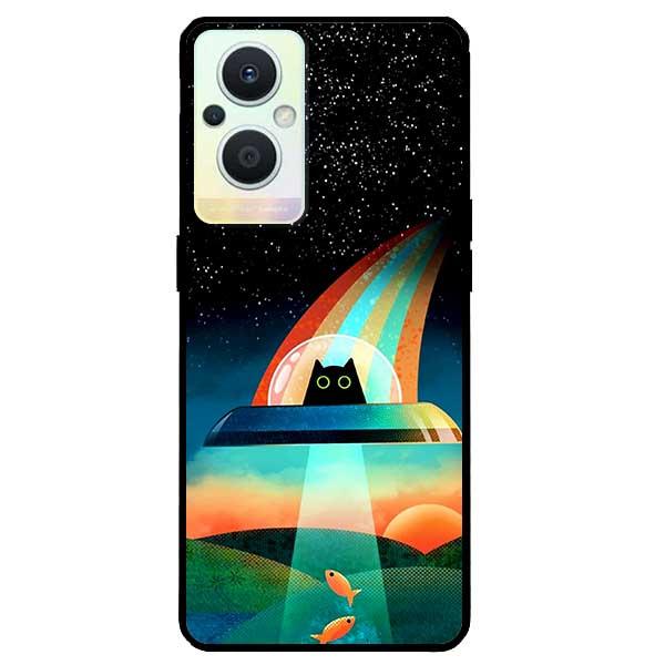 Ốp lưng dành cho Oppo Reno7 Z 5G / A96 5G / OnePlus Nord N20 5G - Mèo Hành Tinh