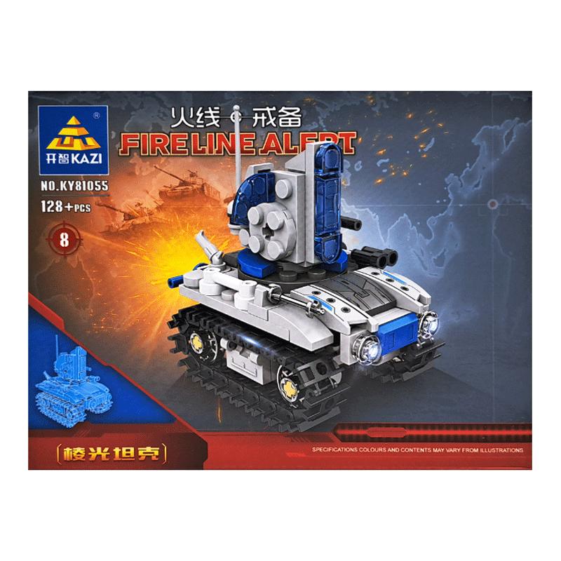 Đồ Chơi Lắp Ráp Mô Hình Xe Tăng Prismatic - Kazi KY81055-8 (128 Mảnh Ghép)