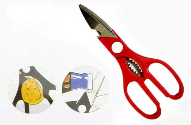 Kéo cắt thực phẩm đa năng Kitchen Scissors KS812 hàng xuất Nhật