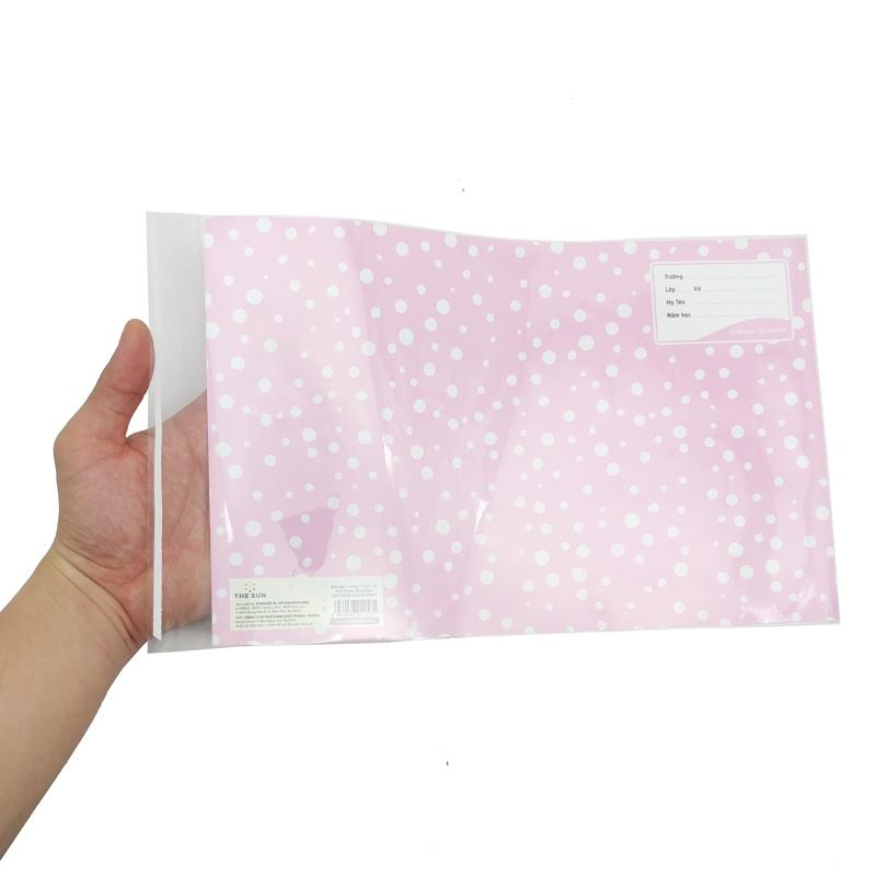 Giấy Bao Tập 2 Trong 1 Bìa Kiếng Dots - The Sun 01 (5 Tờ/Xấp)