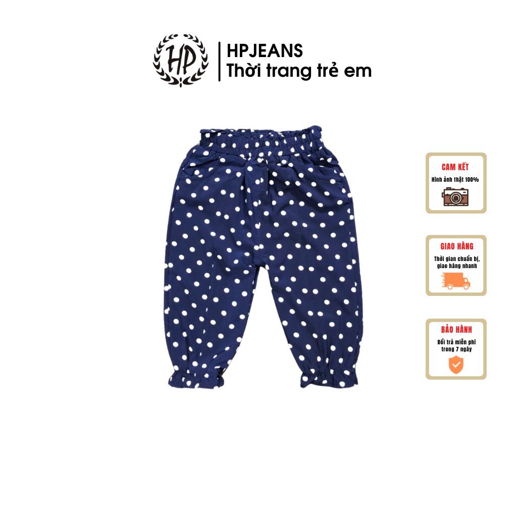 Quần Alibaba Bé Gái HPJEANSLUA HẬU BÙI QATE Quần Chống Muỗi Cho Bé HP Jeans Chất Liệu Lụa Cho Bé Từ 1 Đến 6 Tuổi