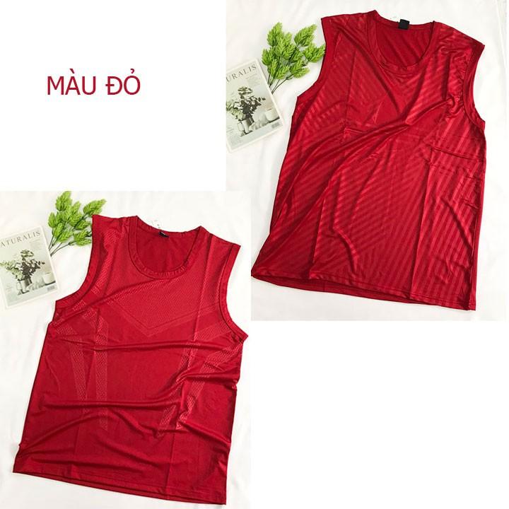Áo thun Nam sát nách Size từ 65-80kg thun lạnh mềm mát - AN20