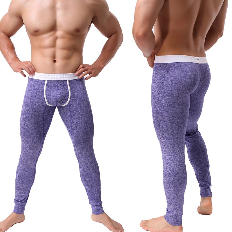 Quần Lót Nam Quần Lót Sinh Nhiệt Đáy Thu Giữ Ấm Mùa Đông Dài Mỏng Johns Quần Legging Nhiệt Quần Chắc Chắn Quần Lót XL