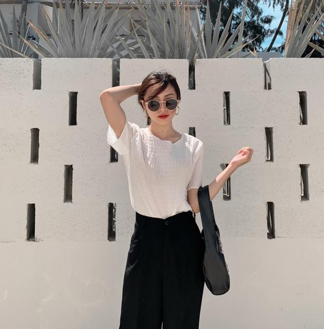 Áo T-shirt ngắn tay, basic mát mẻ cho mùa hè_ ZIEL