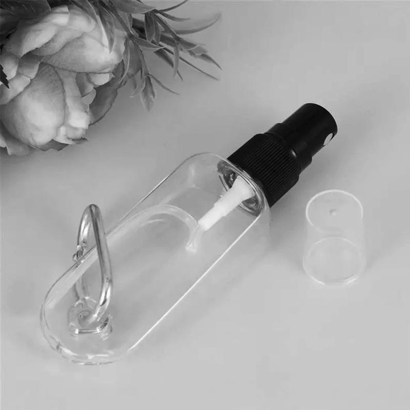 (Hàng Mới Về) Chai Rỗng 30ml Và 50ml Đựng Dầu Gội / Xà Phòng Có Móc Treo Tiện Lợi