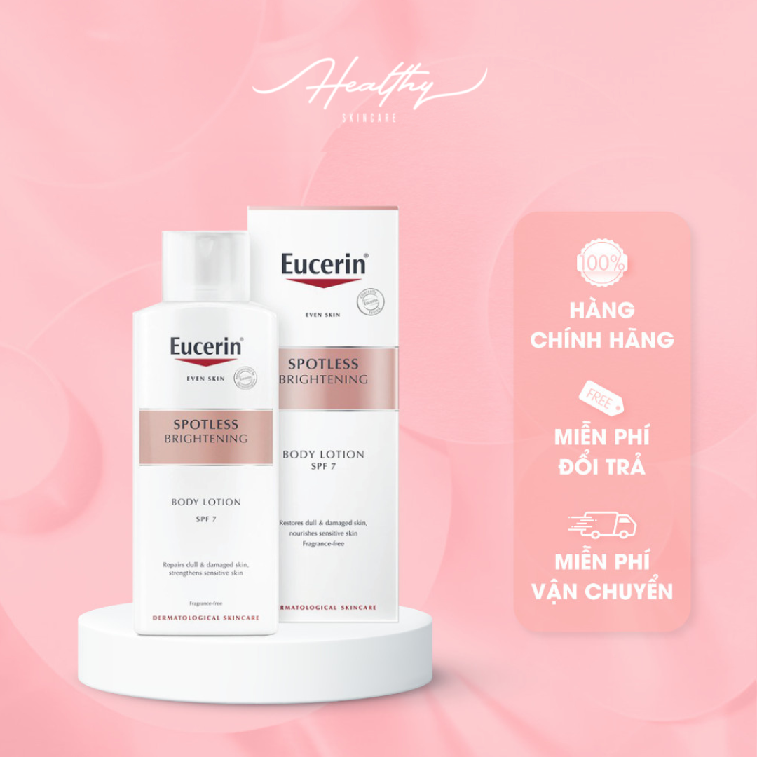 Sữa dưỡng thể sáng da Eucerin Spotless Brightening Body Lotion SPF7 250ml