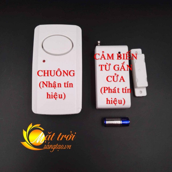 Báo động cửa mở phát sóng không dây