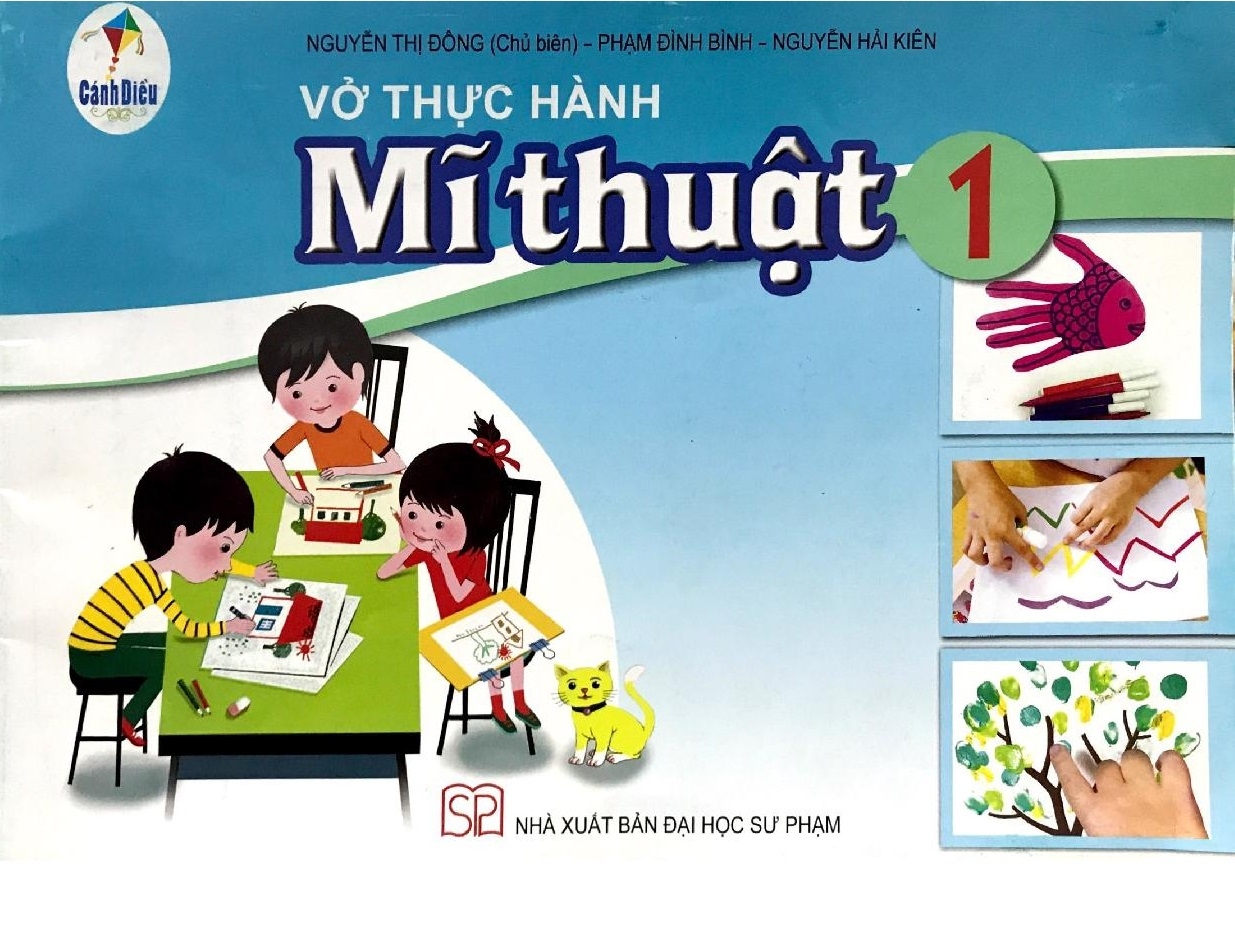 Vở Thực Hành Mĩ Thuật 1 (Bộ Sách Cánh Diều)