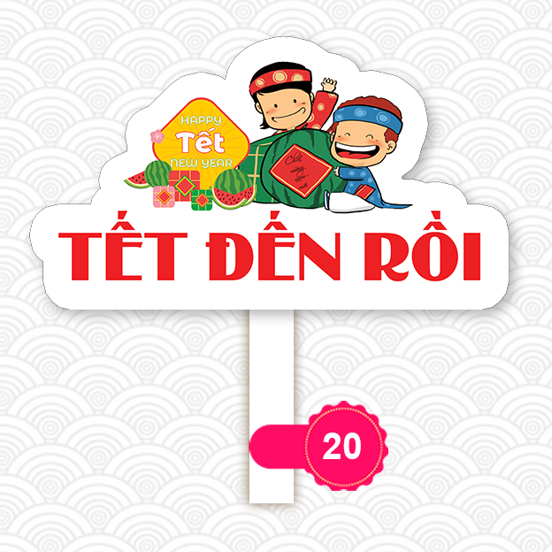 Bảng hashtag Tết - Tất niên MS 20