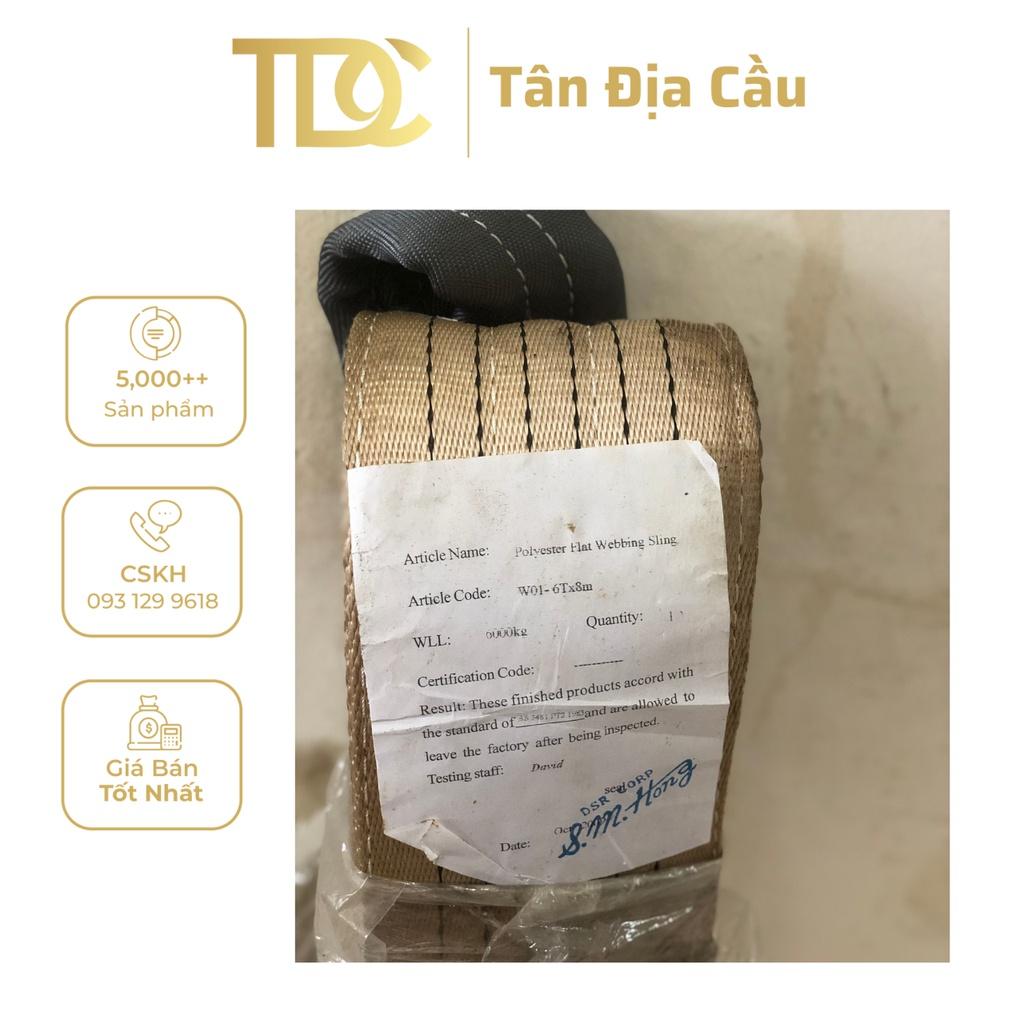 Dây Cáp Bẹ Cẩu Hàng 6 Tấn 2m, 3m, 5m, 8m - Tandiacau