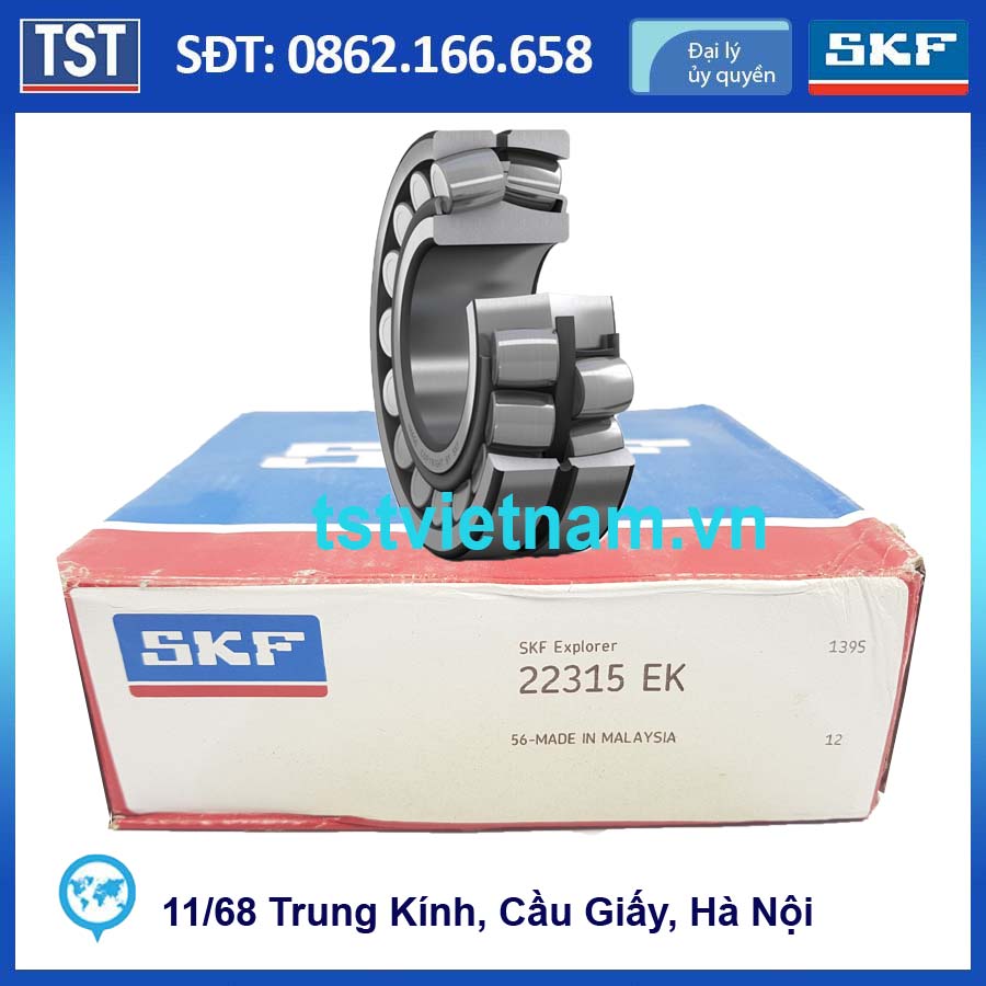 Vòng bi bạc đạn SKF 22315 EK