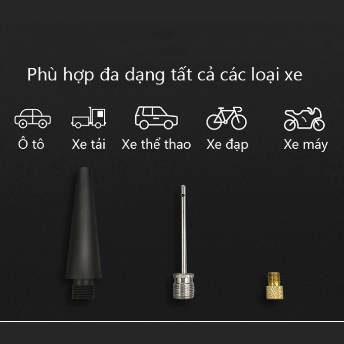 Bơm lốp ô tô 70mai Midrive TP03 bơm điện đa năng áp suất lớn, chân tẩu ô tô - Hàng chính hãng