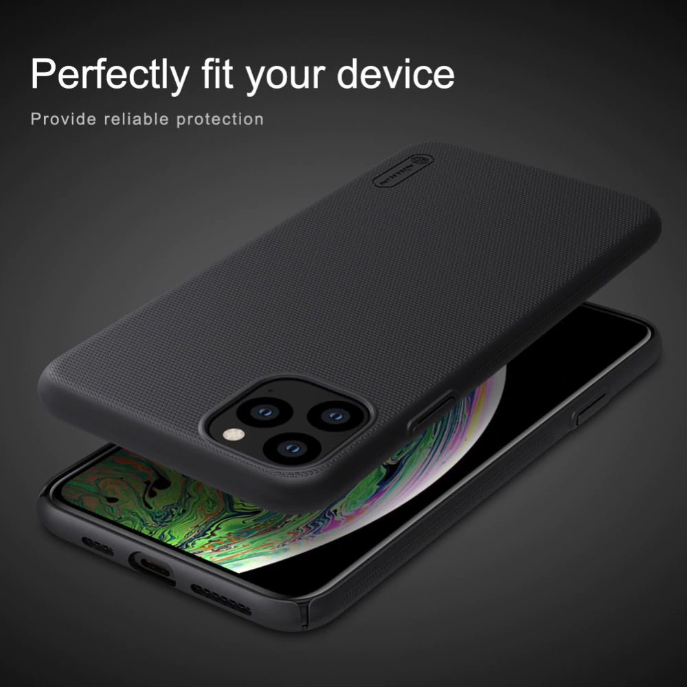 Ốp Lưng Sần Chống Sốc Cho iPhone 11 Pro Max hiệu Nillkin  - Hàng Chính Hãng