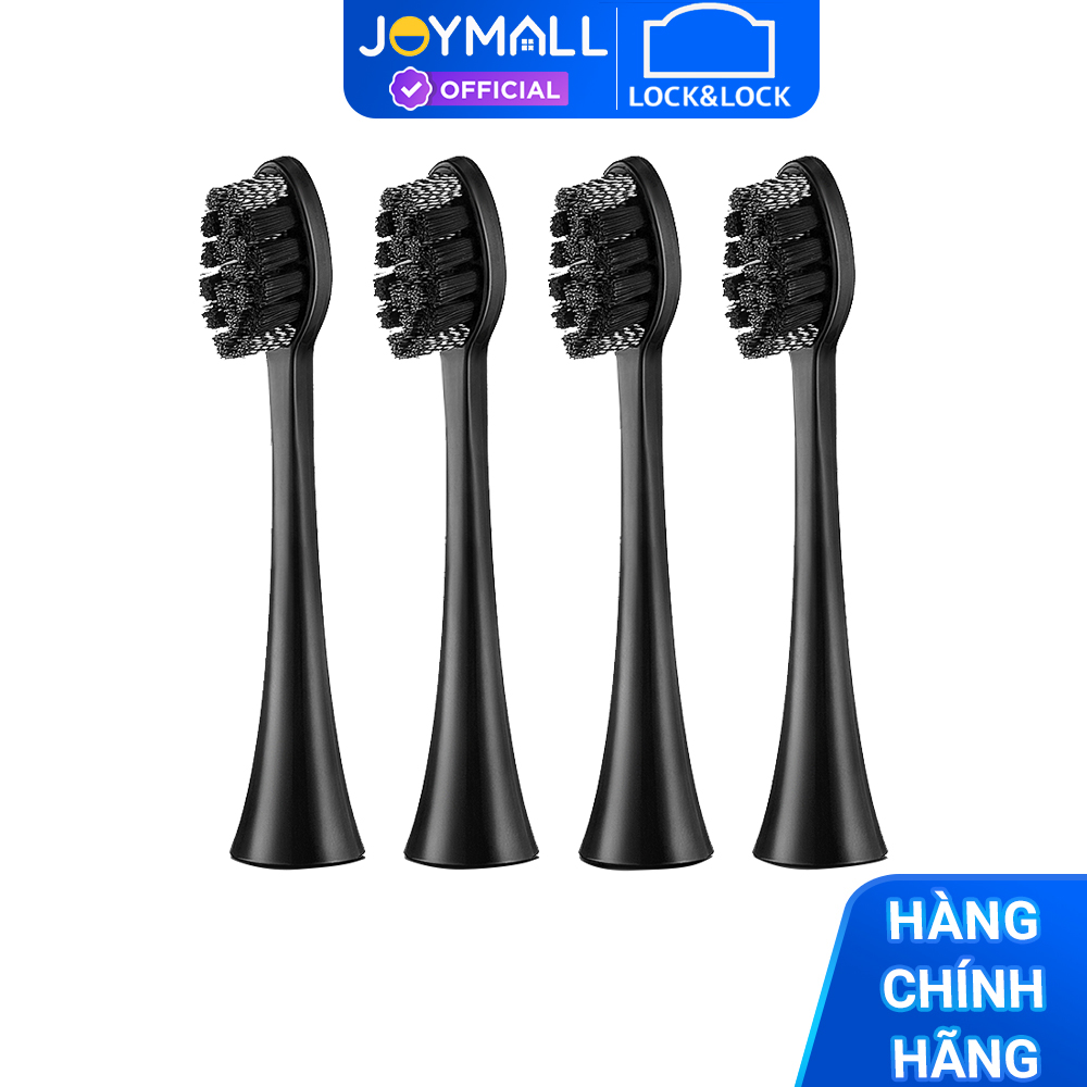 Đầu Bàn Chải Điện LocknLock ENR546BLK (4pcs) - Màu Đen