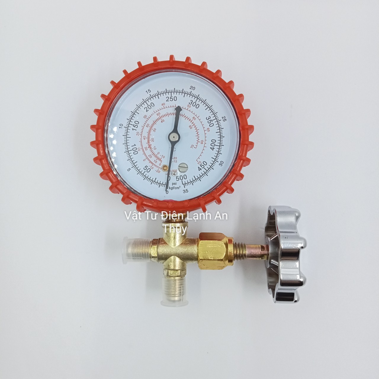 Đồng hồ nạp gas tủ lạnh điều hoà  - Đồng hồ nạp gas máy lạnh điều hòa đơn HUANGSEN CAO ÁP CT-466