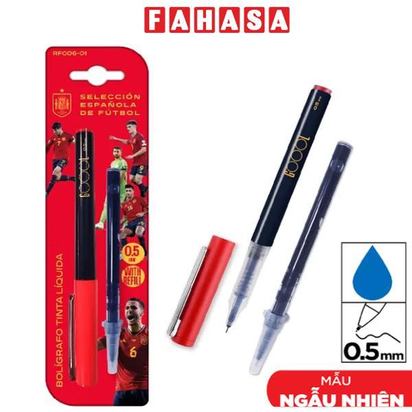 Bút Mực La Roja 0.5 mm Kèm Ruột Bút Thay Thế - MP RF006-01 (Màu Thân Bút Giao Ngẫu Nhiên)