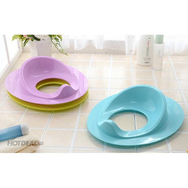 Lót bồn cầu NHỰA dẻo tiện dụng cho bé