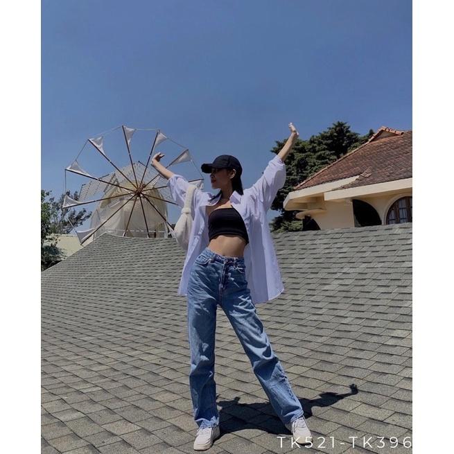 ÁO ỐNG XỊN - Xanh neon,Freesize