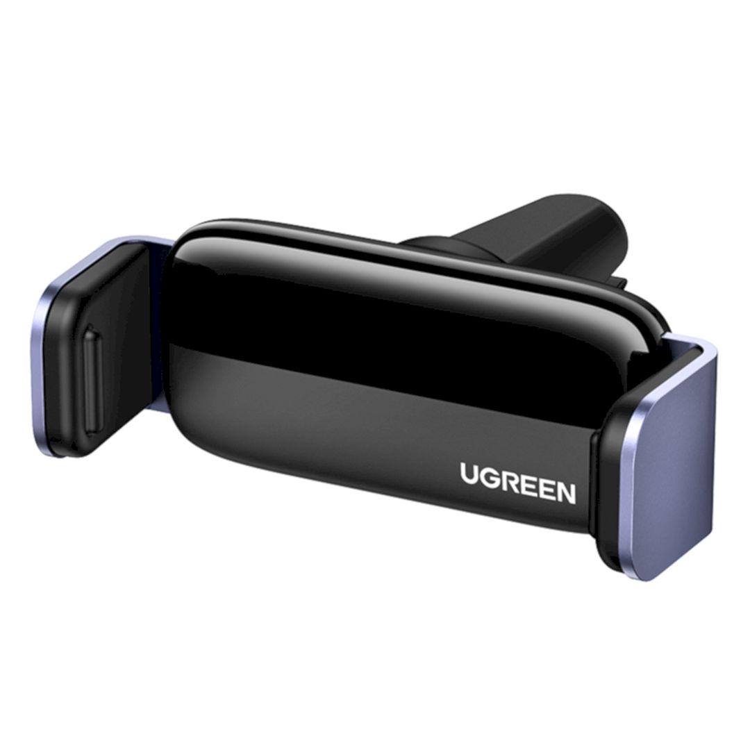 Ugreen UG10422LP120TK 4.7inch đến 7.2inch xoay 360 độ Màu Đen viền Xám Giá Kẹp điện thoại trên khe thông gió ô tô - HÀNG CHÍNH HÃNG