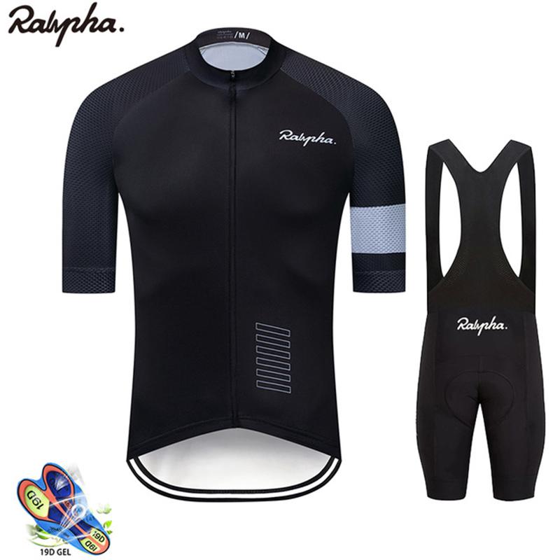 Áo đạp xe đạp Ralvpha Bộ 2023 Đàn ông Raphaiing Xe đạp Quần áo mùa hè MTB Bộ đồ xe đạp Xe đạp Quần áo Ropa Ciclismo Hombre Color: Cycling Set 8 Size: XS