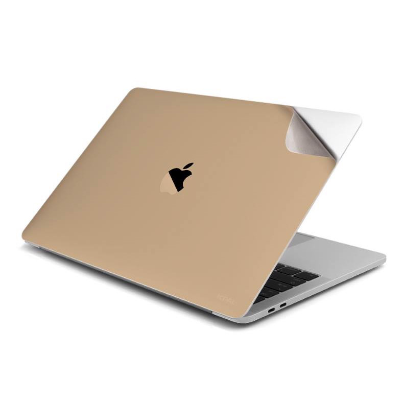 Bộ Dán Macbook 5 in 1 JCPAL Cho MB Air 13&quot; 2018-2019(Gold) - Hàng Chính Hãng