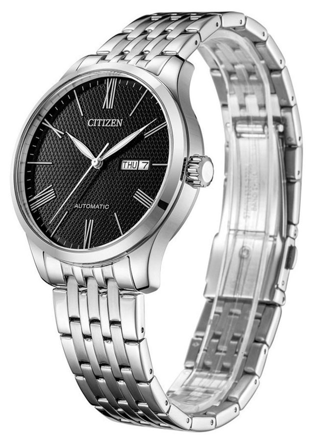 Đồng Hồ Nam Citizen Dây Thép Không Gỉ NH8350-59E - Mặt Đen