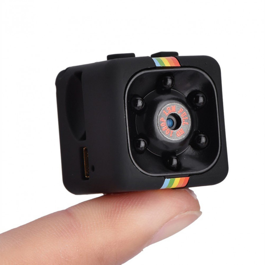 Camera Hành Trình Siêu Nhỏ Quay Đêm Hồng Ngoại Tầm Nhìn Xa Phân Giải Cao SQ11 Full HD 1080 12M