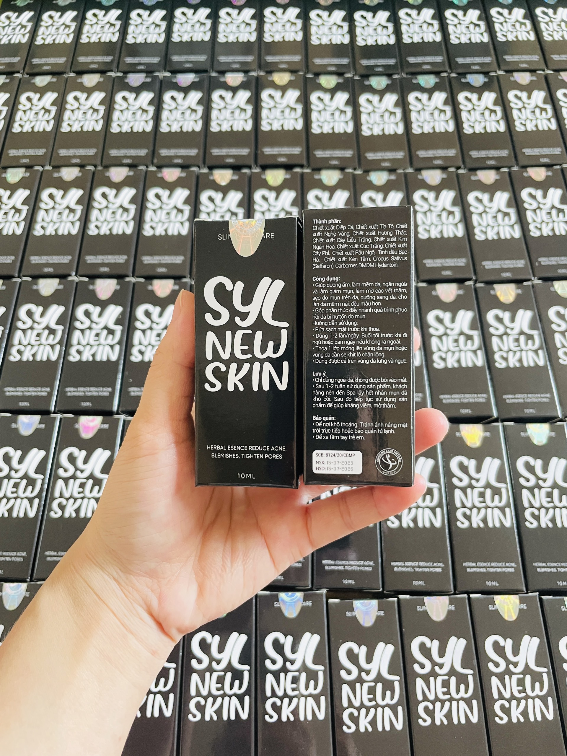 Serum trị mụn kén tằm Newskin - Chuyên hỗ trợ điều trị và phục hồi da mụn