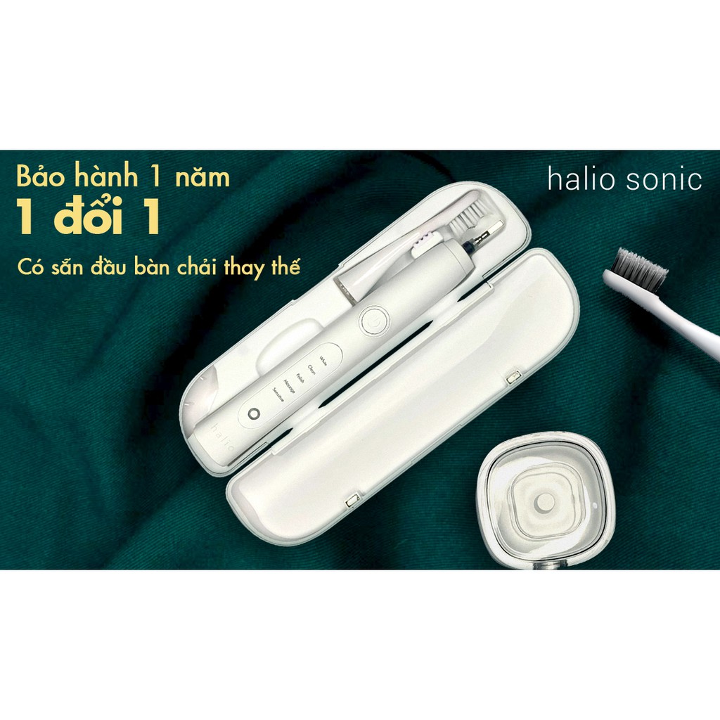 Bàn Chải Điện Halio Sonic Whitening Toothbrush Pro