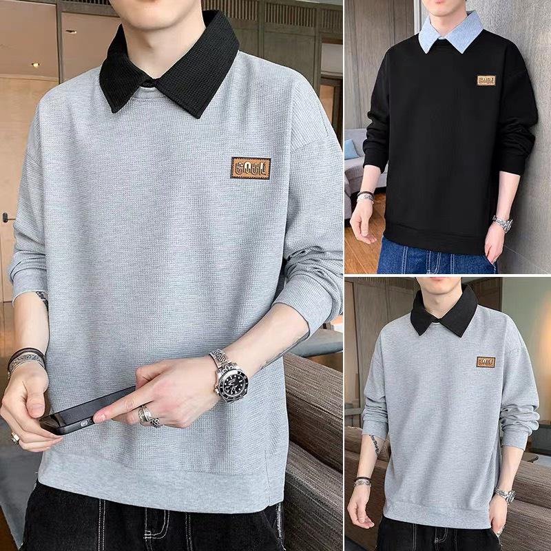 Áo Nỉ Nam Thu Đông Dài Tay Cổ Polo Dáng Rộng Phong Cách Hàn Quốc Thời Trang Zenkonu TOP NAM 248V1