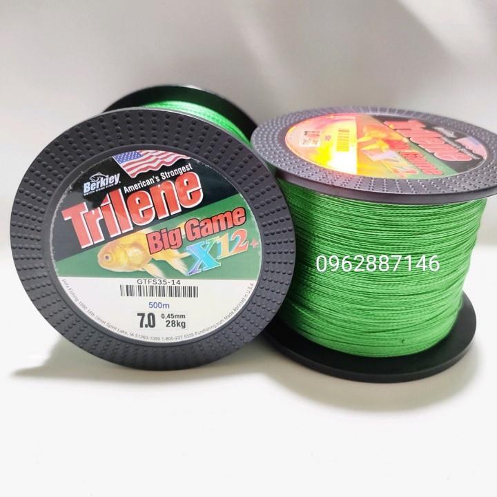 Dây dù câu cá triline 500m tàng hình siêu khỏe