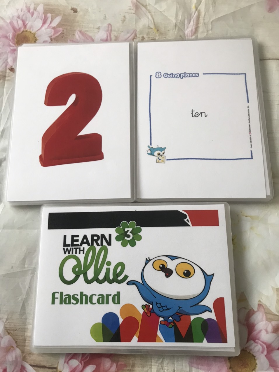 FLASHCARDS OLLIE LEVEL 3 - 190 THẺ ÉP PLASTIC